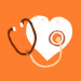 heart and stethoscope