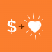 dollar & heart icon