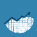 upward arrow on a chart