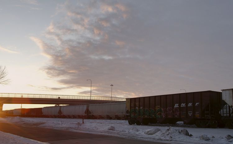 landscape in winter