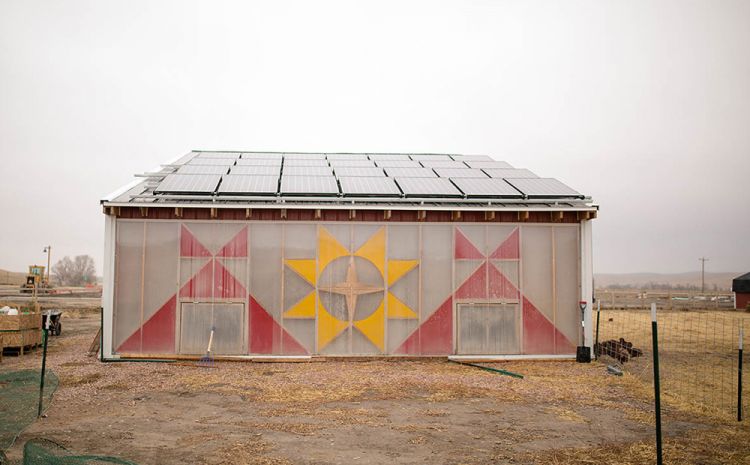 Decorated building