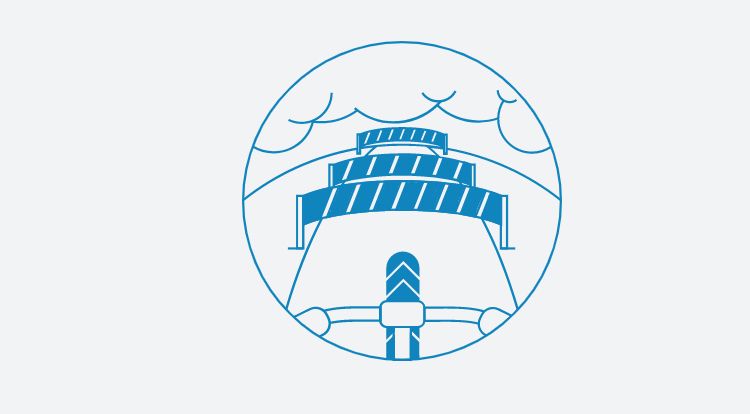 illustration of a tower