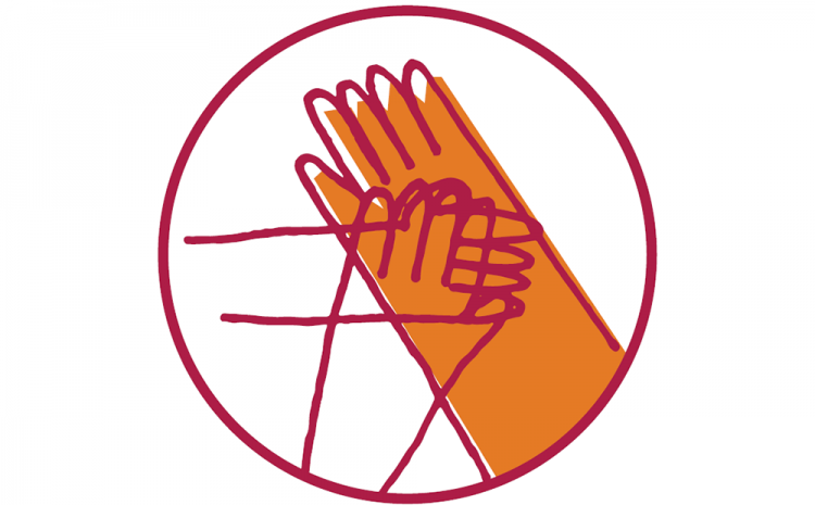 illustration of hands