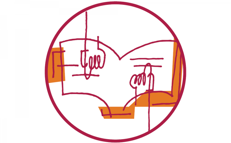 Open book illustration