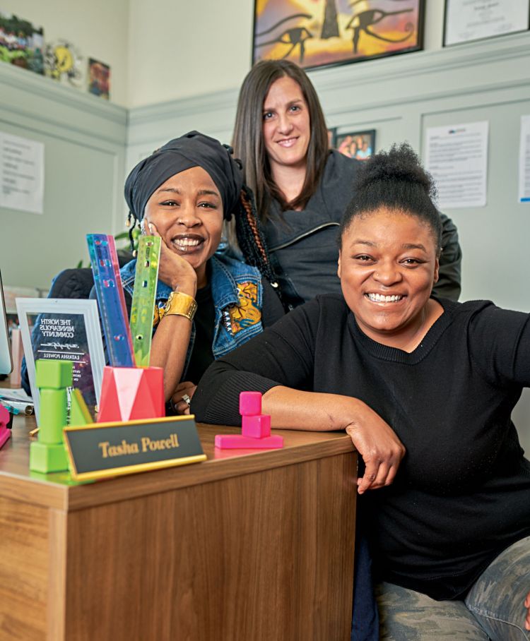 AFC founders Princess Haley, Michelle Horovitz and LaTasha Powell (Photo by Tyson M. Crockett)