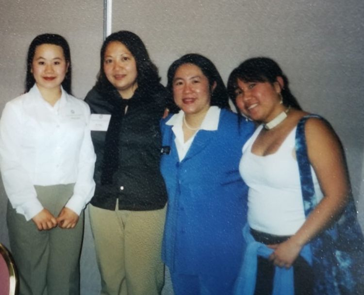 served as executive director in DC - pictured with Senator Mee Moua