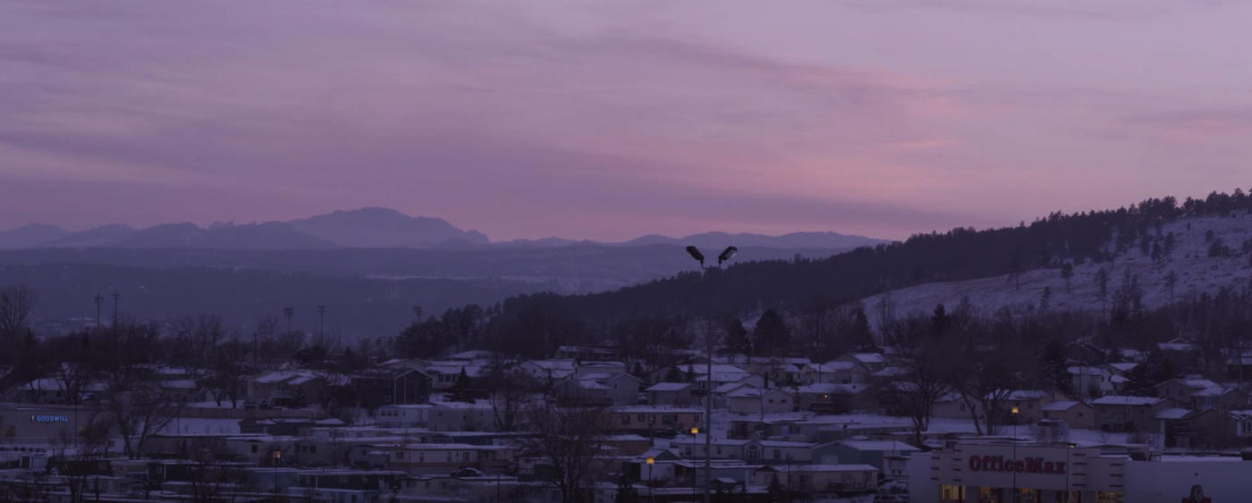 Landscape at sunset