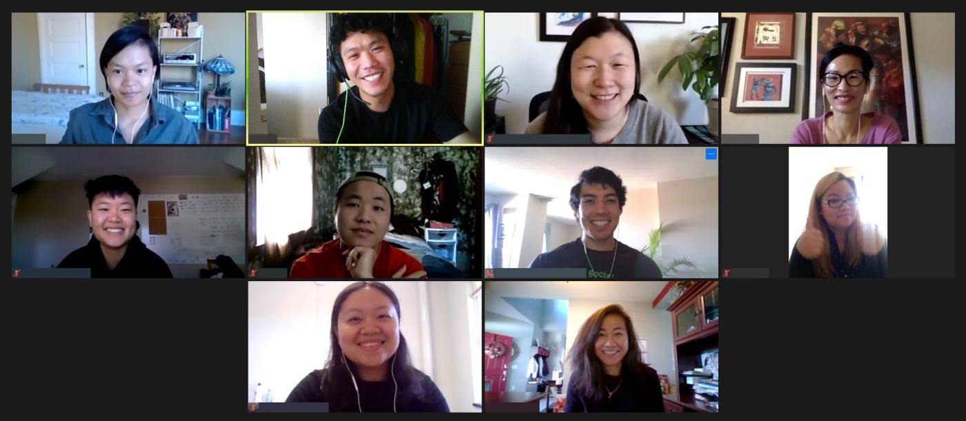 A screenshot that was taken before CAAL's "Reimagining Community Safety Workshop" in response to the heightened racism targeting Asian communities.