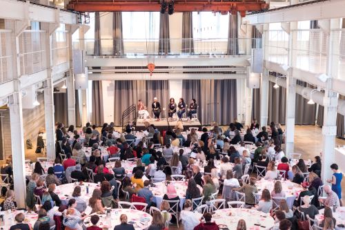 Attendees at Pollen's Work Redux: Care event