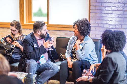 Connections abound at the North Dakota Reception