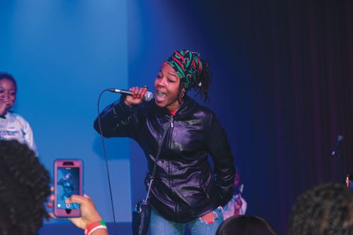 AFC Urban Youth onstage at Fine Line Music Cafe in Minneapolis