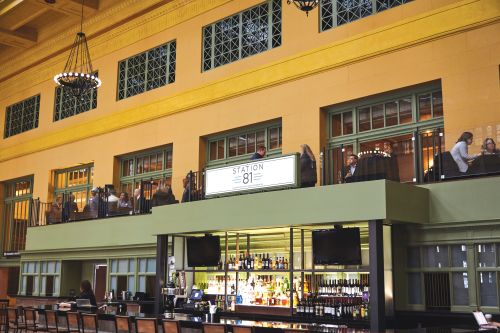 The newly opened Station 81 inside Union Depot in St. Paul