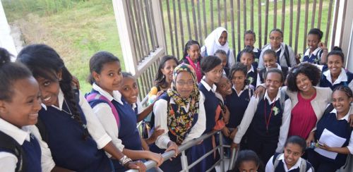 Gronneberg at Africa Code Week in Ethiopia in 2017