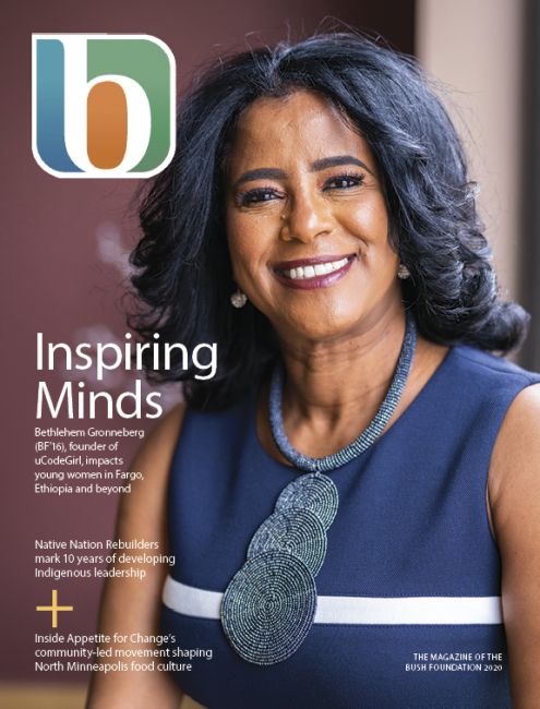 bMagazine 2020 cover