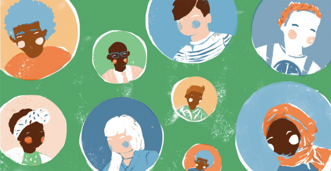 Illustration of people
