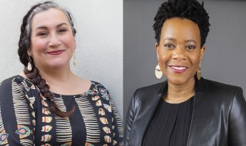 Eileen Briggs and Jackie Statum Allen