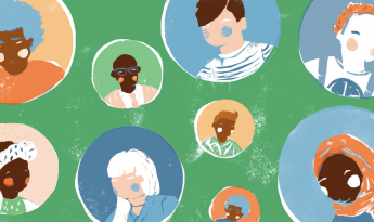 Illustration of people