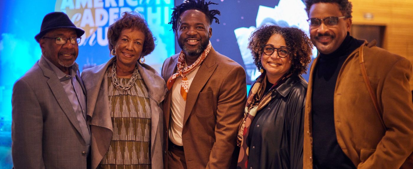 People at African American Leadership Forum event