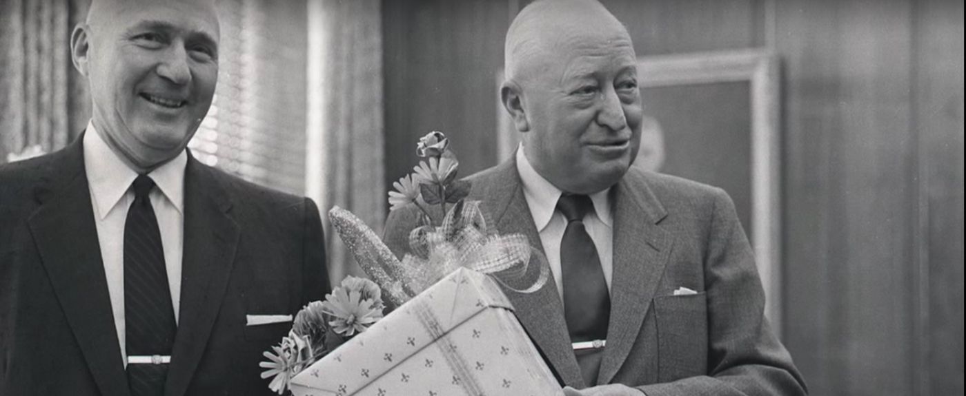 Archibald Bush with a Gift