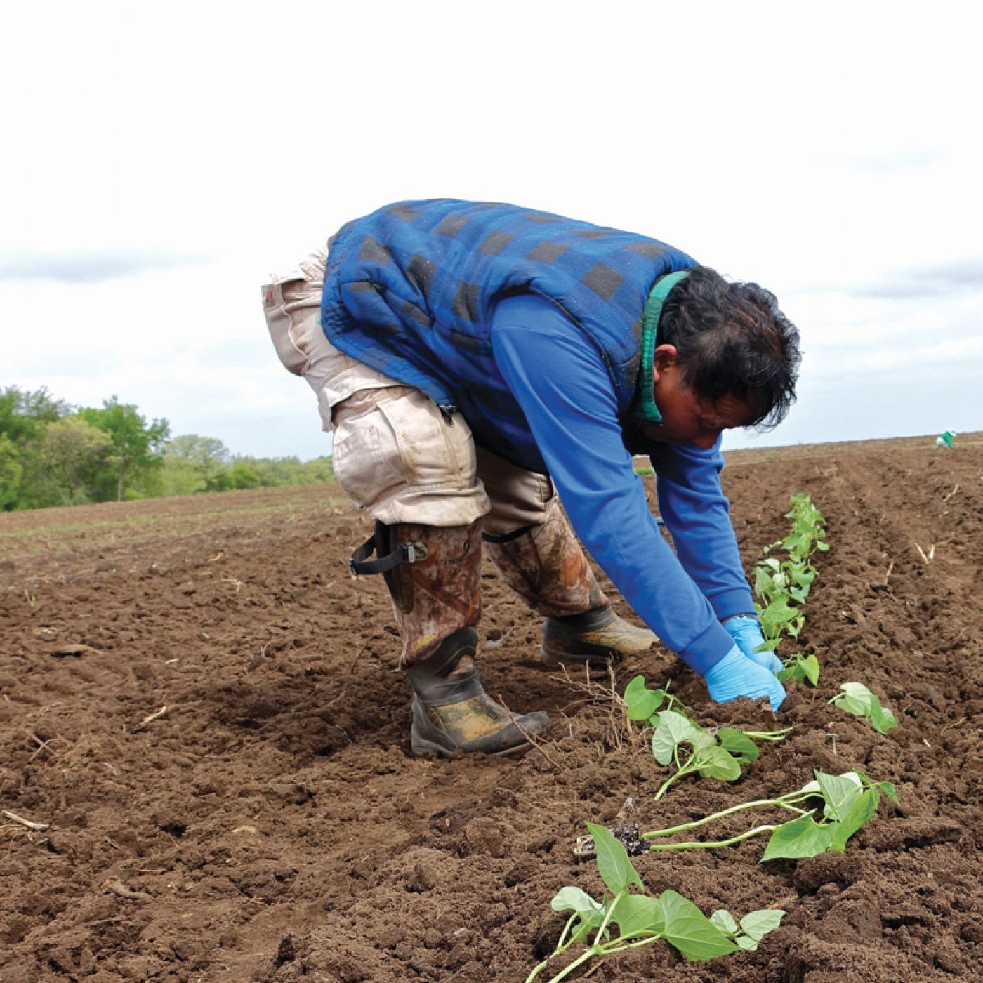 HAFA farmer and child
