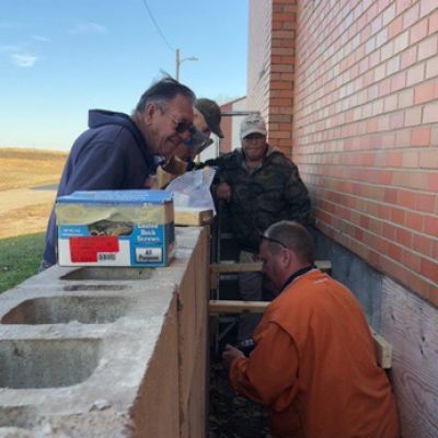 Working on the Building
