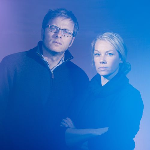 Jenn Ackerman and Tim Gruber