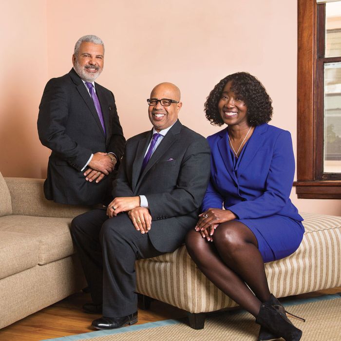 Jeffrey Hassan, Gary Cunningham, Sylvia Bartley