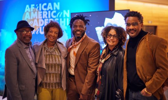 People at African American Leadership Forum event